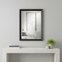 41 Dark Brown Accent Mirror