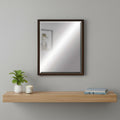 31 Bronze Wood Accent Mirror