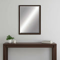 39 Bronze Wood Accent Mirror
