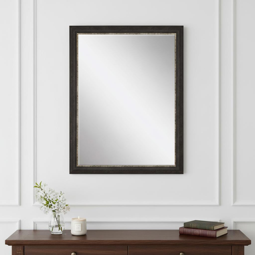 53 Dark Brown Accent Mirror