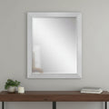 34 Silver Framed Accent Mirror