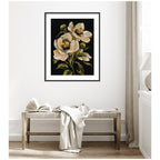 Framed Art Moody Floral 8 by Annie Quigley