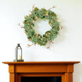 32 Green Daisy Artificial Wreath