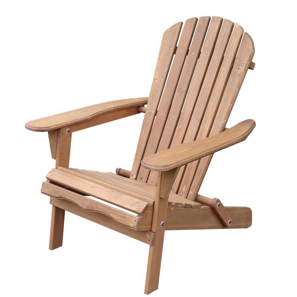 Pre-Stained Folding Adirondack Chair