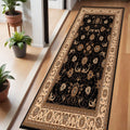 6 Beige And Cream Oriental Runner Rug