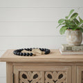 24 Dark Blue Wood Hand Painted Decorative Tassel