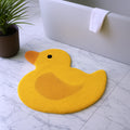 25 Yellow Cotton Rubber Duckie Youthful Bath Rug