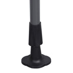 Manual Retractable Patio Awning, UV Resistant Sun Shade With No Drill Installation