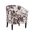 Linon Simon Chair, Udder Madness 33 x 28.25 x 25.5