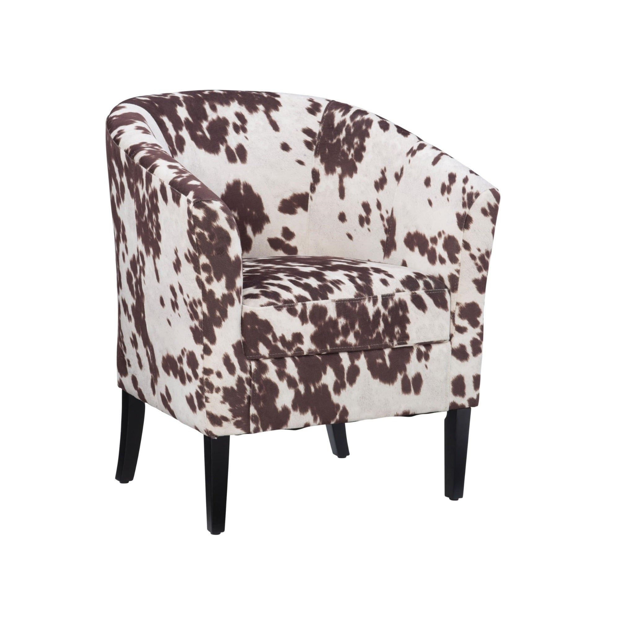 Linon Simon Chair, Udder Madness 33 x 28.25 x 25.5