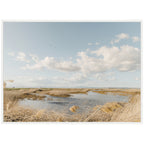 Sylvie Marshland Framed Canvas by Crystal Lynn Collins
