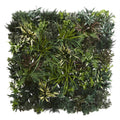 3 X 3 Greens & Fern Artificial Living Wall Uv Resist (Indoor/Outdoor)