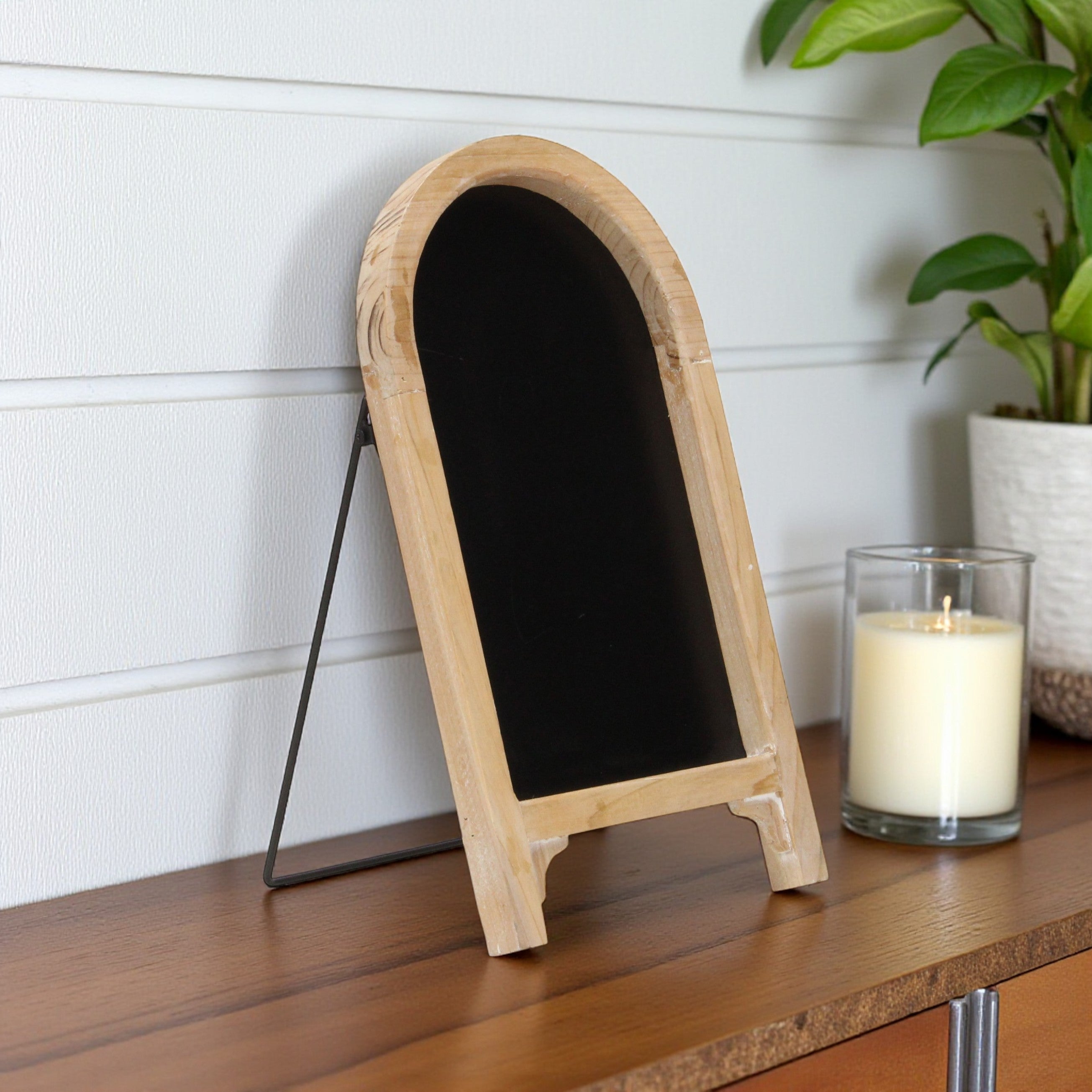 16 Natural Wood Tabletop Easel Chalk Board