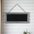 10 X 22 Gray Metal Hanging Chalkboard