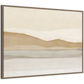 Muted Motion by Nikita Jariwala Framed Canvas Wall Art Print