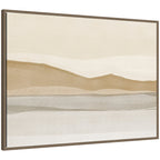 Muted Motion by Nikita Jariwala Framed Canvas Wall Art Print