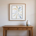 Set Of Two Lotta Latte Silver Framed Wall Art