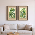 Set Of Two Summer Breeze Brown Framed Wall Art