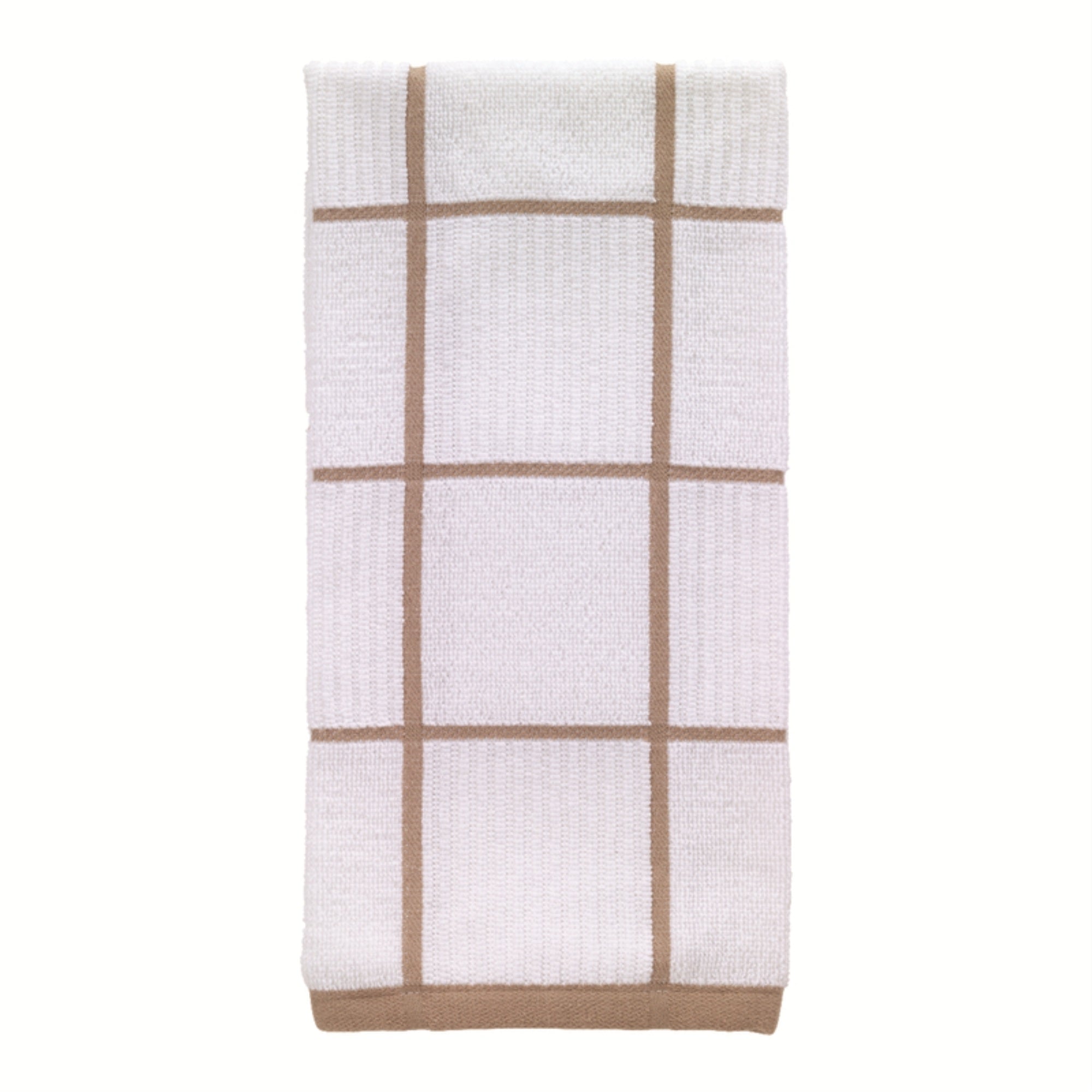 KITCHEN TOWEL SAND CHECK (Pack of 6)
