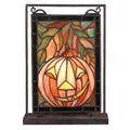 9.5 Inch W X 10.5 Inch H Jack OLantern Lighted Mini Tabletop Window