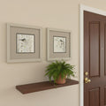 Set Of Two Heavenly Spring Distressed White Framed Wall Art