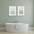 Set Of Two Timeless Waves Brown Framed Wall Art