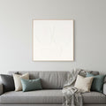 White Geo Trio Brown Shadowbox Wall Art