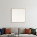 White Curvy Geo Trio Brown Shadowbox Wall Art
