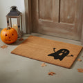 17 X 29 Natural And Brown Halloween Halloween Outdoor Coir Door Mat