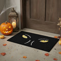17 X 29 Black And White Halloween Halloween Outdoor Coir Door Mat