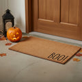 17 X 29 Brown And Natural Halloween Halloween Outdoor Coir Door Mat