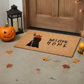 24 X 36 Natural And Brown Halloween Halloween Welcome Outdoor Coir Door Mat