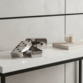 Set of Three Silver And Black Decorative Dominoes