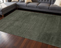 7 X 10 Dark Green Area Rug
