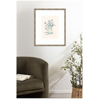 Framed Art Garden Floral by Kate Aurelia Holloway