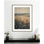 Landscape Wild Flower by Melloi Art Prints Framed Wall Art Print