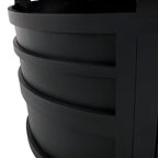 Darcy Aluminum Round Firepit Table