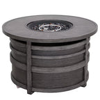Darcy Aluminum Round Firepit Table