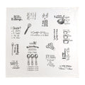 FLOUR SACK GRAPHIT26X26 (Pack of 6)