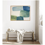 Coastal Calm No. 2 by Amy Lighthall Framed Canvas Wall Art Print