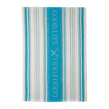 TEA TWL JAQRD TEAL18X28 (Pack of 6)