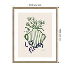 Le Jardin by Gabrielly Guedes Framed Wall Art Print