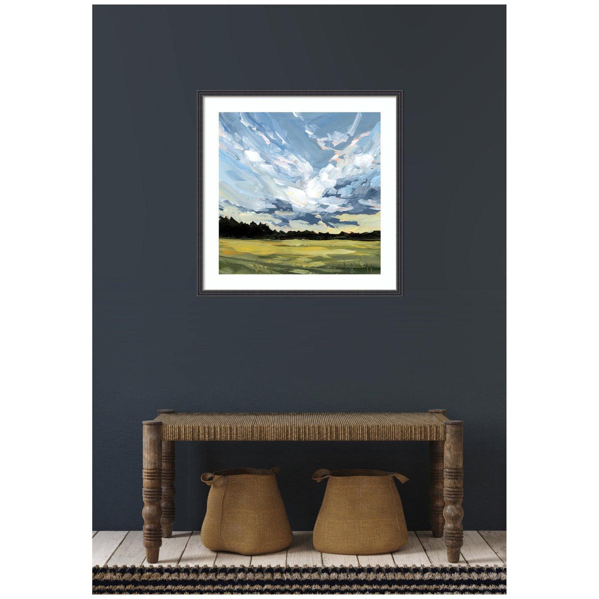 Framed Art Before The Storm by Emily Kenney