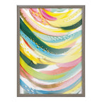 Blake Brushstroke 120 Framed Printed Glass by Jessi Raulet of Ettavee