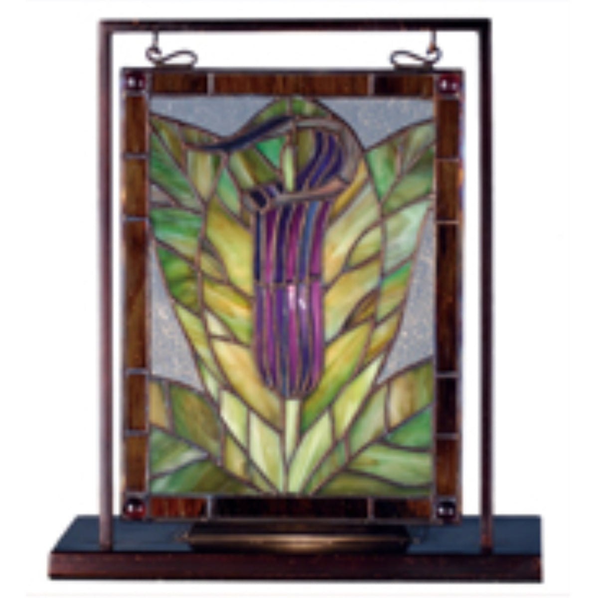 9.5 Inch W X 10.5 Inch H Jackinthepulpit Lighted Mini Tabletop Window