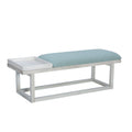 Georgia Bench With Tray Whitewash Aqua