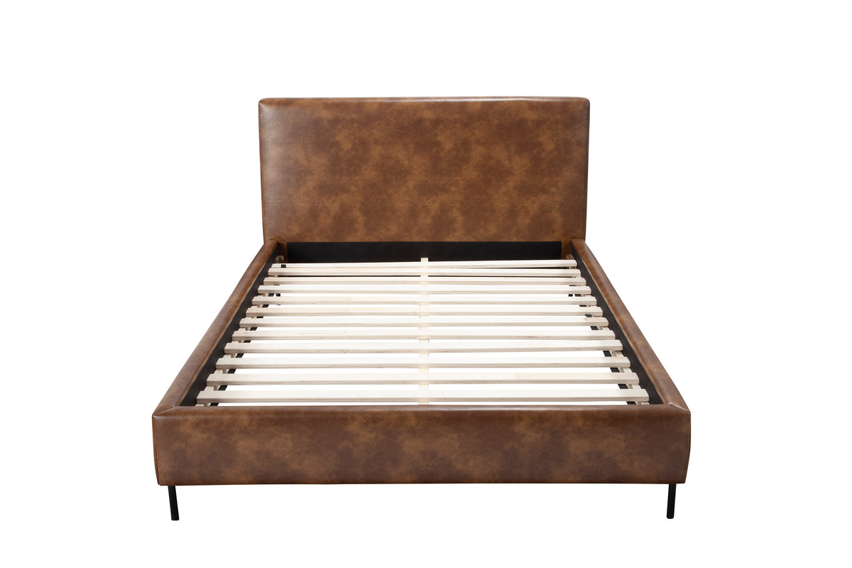 Sophia Standard King Bed, Brown