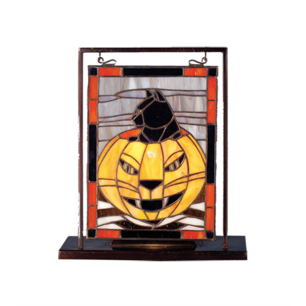 9.5 Inch W X 10.5 Inch H Halloween Lighted Mini Tabletop Window