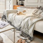 Reversible Chenille Sofa Covers for Pets, Large Throw Blanket for Couch, Blanket on The Sofa
