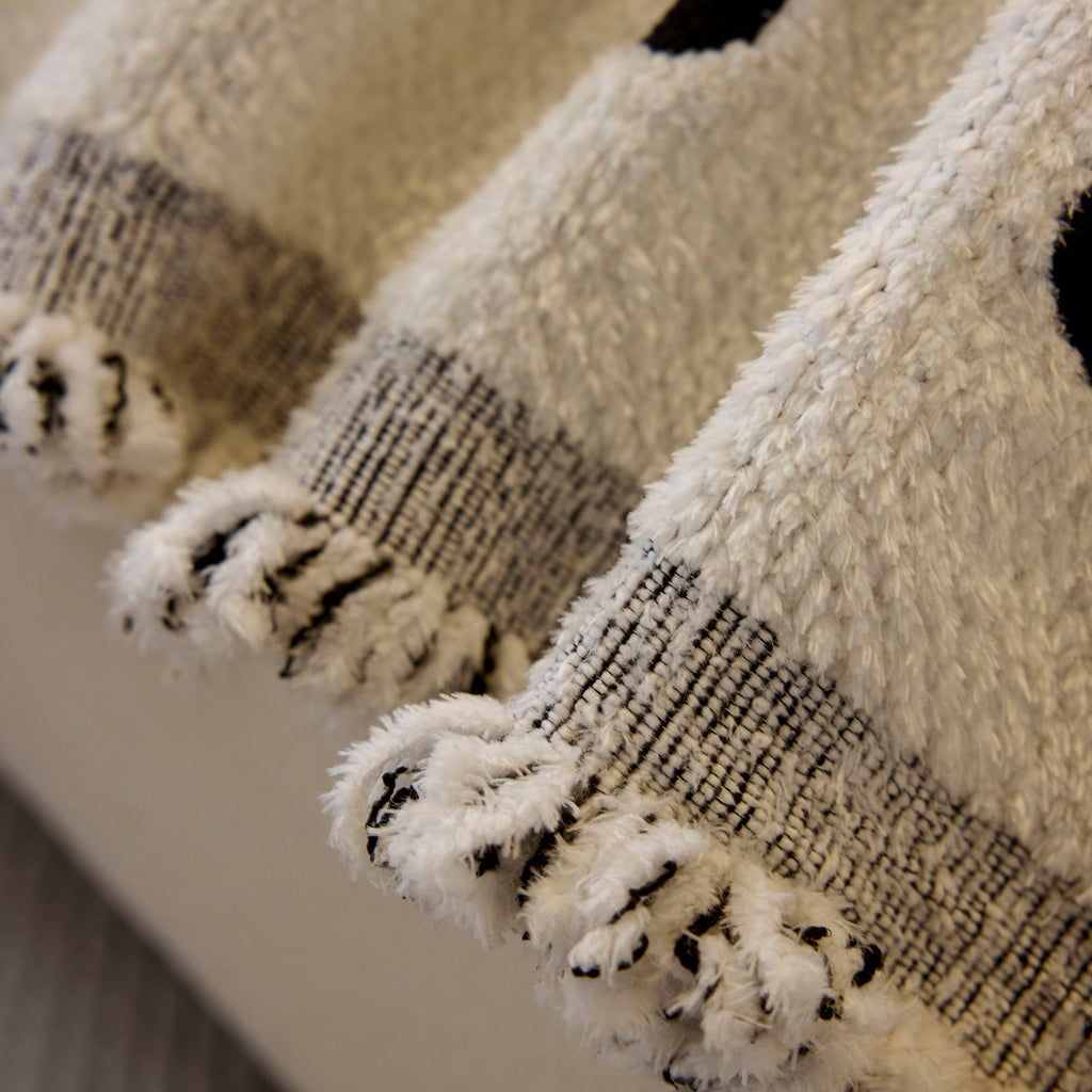 Decorative Plush Textured Woven Sofa Cover Throw, Cozy Soft Couch Protector Blanket